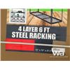 Image 3 : 4 LAYER 6 FT. STEEL RACKING