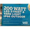 Image 2 : 200 WATT LED STREET & YARD LIGHT