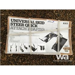 UNIVERSAL SKID STEER QUICK ATTACH ADAPTER