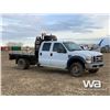 Image 2 : 2009 FORD F550 XLT CREW CAB FLATBED