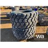 Image 1 : (2) MICHELIN 750/65R25 ROCK TRUCK TIRES