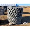 Image 2 : (2) MICHELIN 750/65R25 ROCK TRUCK TIRES