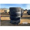 Image 1 : (4) MAXAM MS301 17.5R25 GRADER TIRES