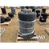 Image 2 : (4) COOPER LT275/70R18 TIRES ON CHEV RIMS