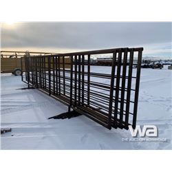 (5) FREESTANDING 6 X 24 FT. LIVESTOCK PANELS