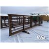 Image 2 : (5) FREESTANDING 6 X 24 FT. LIVESTOCK PANELS
