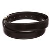 Image 5 : Dunhill Black Leather Gold Buckle Belt