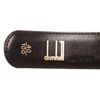Image 6 : Dunhill Black Leather Gold Buckle Belt