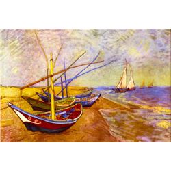 Van Gogh - Boats Of Saintes-Maries