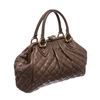 Image 4 : Marc Jacobs Taupe Quilted Leather Stam Satchel Handbag