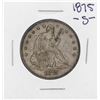 Image 1 : 1875-S Liberty Seated Half Dollar Coin