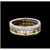 Image 1 : 0.85 ctw Diamond Ring - 14KT Two-Tone Gold