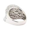 Image 3 : 3.72 ctw Diamond Ring - 18KT White Gold