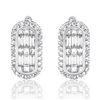 Image 1 : 14k White Gold 1.13CTW Diamond Earrings, (SI3/VS1-VS2/G-H/H-I)