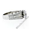 Image 8 : New 14kt White Gold 2.33 ctw GIA Certified Pear Cut Diamond Solitaire Engagement