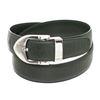 Image 3 : Louis Vuitton Green Taiga Leather Classique Belt 80
