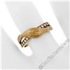 Image 5 : Carrera y Carrera 18kt Yellow Gold 0.16 ctw Diamond and Folded Hands Band Ring