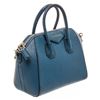 Image 2 : Givenchy Blue Grained Leather Mini Antigona Bag