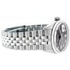 Image 3 : Rolex Mens Stainless Rhodium Diamond 36MM Datejust Wristwatch