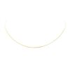 Image 1 : 18 Inch Rounded Snake Chain - 14KT Yellow Gold