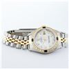 Image 5 : Rolex Ladies 2 Tone Yellow Gold 18K Gold Bezel MOP Diamond & Sapphire Datejust W