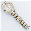 Image 7 : Rolex Ladies 2 Tone Yellow Gold 18K Gold Bezel MOP Diamond & Sapphire Datejust W
