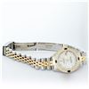 Image 9 : Rolex Ladies 2 Tone Yellow Gold 18K Gold Bezel MOP Diamond & Sapphire Datejust W