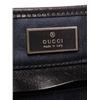 Image 6 : Gucci Blue Black Fabric Leather Flat Crossbody Shoulder Bag
