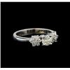 Image 1 : 0.86 ctw Diamond Ring - 14KT White Gold
