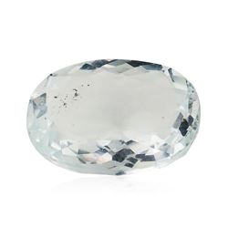 6.88 ct.Natural Oval Cut Aquamarine