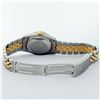 Image 9 : Rolex Mens 2 Tone 14K Mother Of Pearl Sapphire Datejust Wristwatch