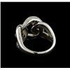 Image 3 : 0.48 ctw Diamond Ring - 14KT White Gold