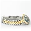 Image 9 : Rolex Mens 2 Tone 14K Green String Diamond & Emerald Datejust Wristwatch