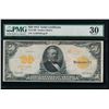 Image 1 : 1913 $50 Gold Certificate PMG 30