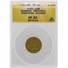 Image 1 : 1761 Denmark Fredrik V 12 Mark Coin ANACS VF30 Details
