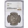 Image 1 : 1893-S $1 Morgan Silver Dollar Coin NGC F15