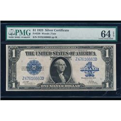 1923 $1 Silver Certificate PMG 64EPQ