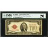 Image 1 : 1928C $2 Legal Tender STAR Note PMG 20
