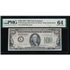 Image 1 : 1934 $100 San Francisco Federal Reserve Note PMG 64