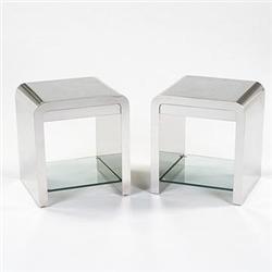 In the manner of Karl Springer nightsta