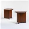 Image 1 : Frank Lloyd Wright end tables, pair Her