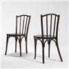 Image 1 : Thonet side chairs, pair Germany beech 