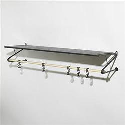 Mathieu Mategot shelf with coatrack Ate