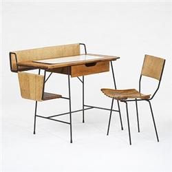 Arthur Umanoff desk and chair Raymor US