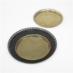 Marianne Brandt serving trays, set of t