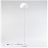 Image 1 : Italian floor lamp c. 1970 glass, ename