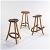 Image 1 : Steven Spiro stools, set of three USA, 