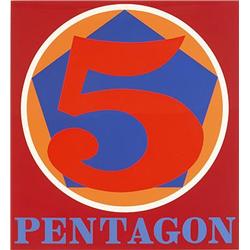 Robert Indiana Pentagon from the Polygo