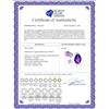 Image 2 : Genuine 3.15 ctw Amethyst Earrings 14KT Rose Gold - REF-21N2R