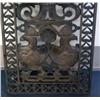 Image 2 : BRONZE GRILLWORK, with griffins, urn, b